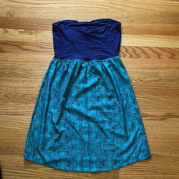 Roxy strapless dress size medium - Picture 2 of 6
